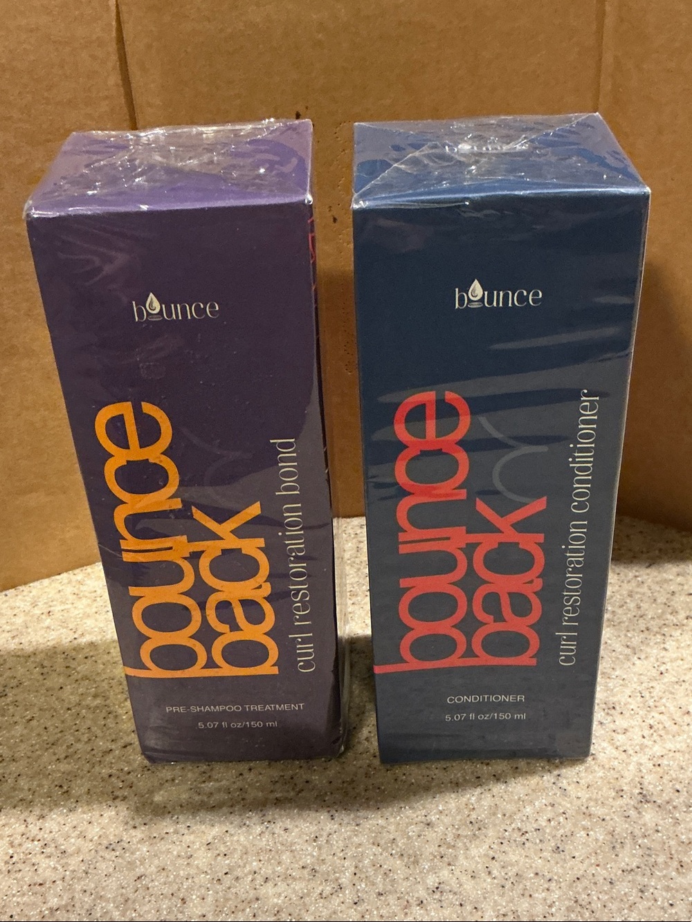 Bounce Back Curl Restoration Bond & Conditioner Set 5oz NEW Sealed Boxes
